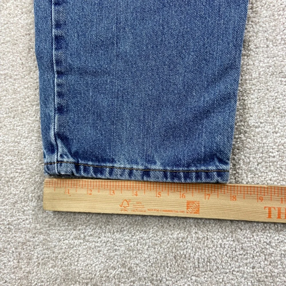 Vtg Y2K Levi's 550 Relaxed Fit Tapered Leg Jeans Mens 33x30 Blue Denim
